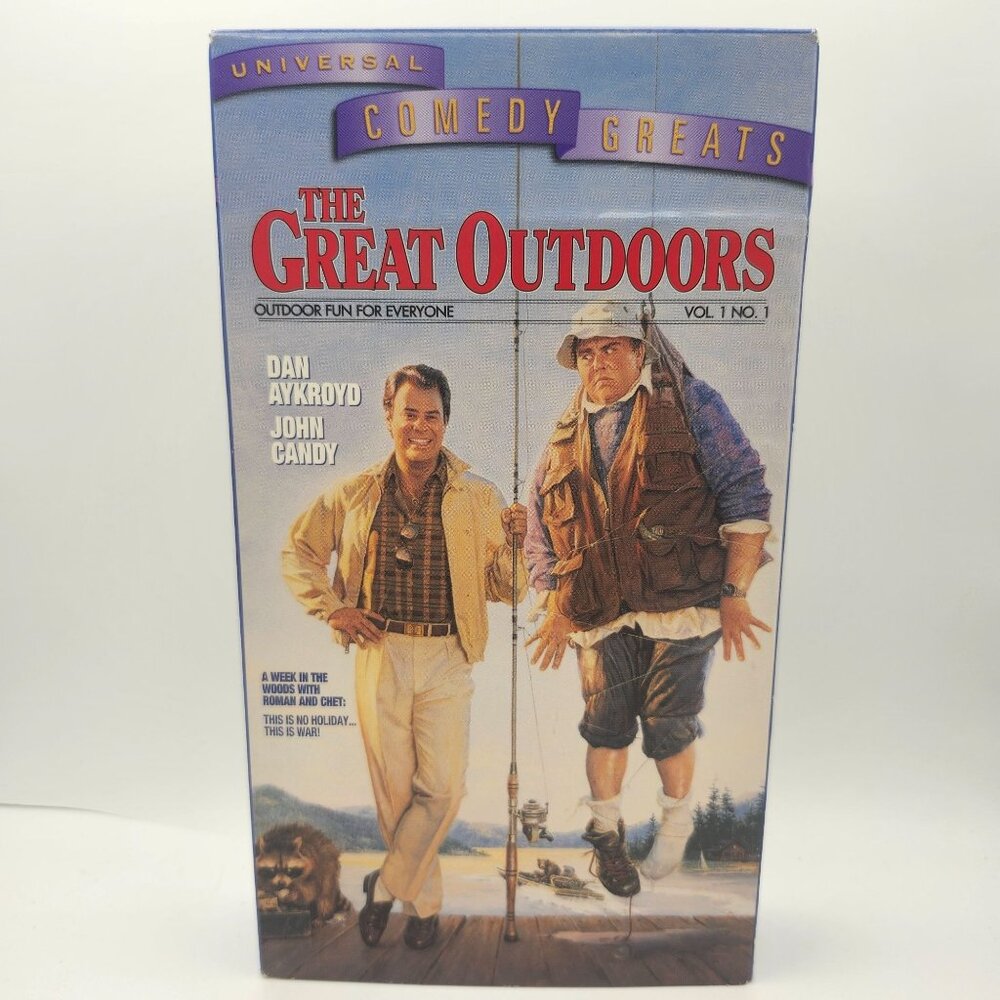 The Great Outdoors VHS 1988 Dan Aykroyd John Candy 2000 MCA Home Video b
